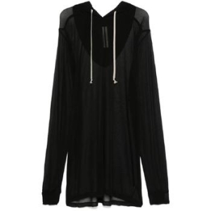 릭오웬스 세미 시스루 후디 RR01E5285JCR T