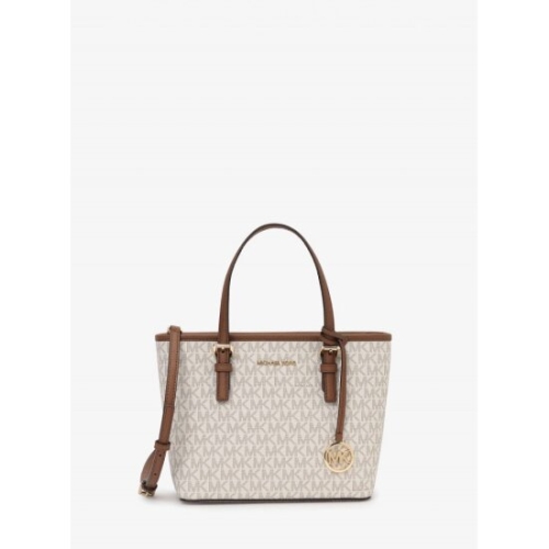 마이클코어스 제트 트래블 캐리 올 토트 엑스트라 스몰 MK 시그니처 35T9GTVT0B150 바닐라