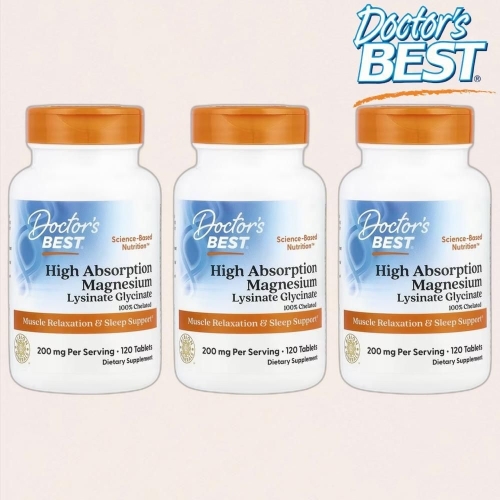 닥터스베스트 고흡수 마그네슘 100mg 120캡슐