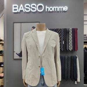 바쏘옴므 심플워셔블여름쿨자켓WSY2JS61