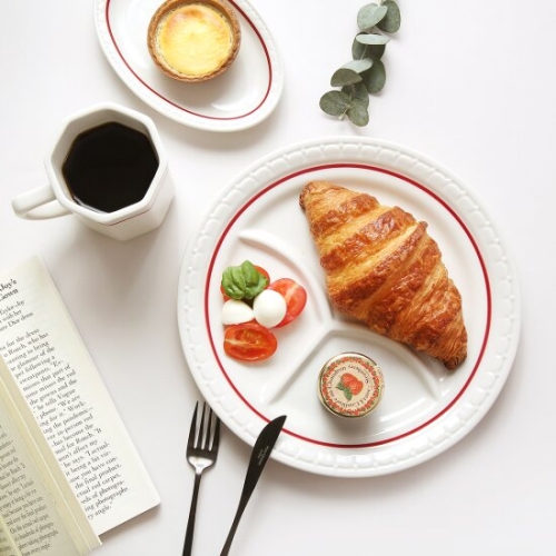 시라쿠스 쉐난고 카디날 원형 나눔접시24cm