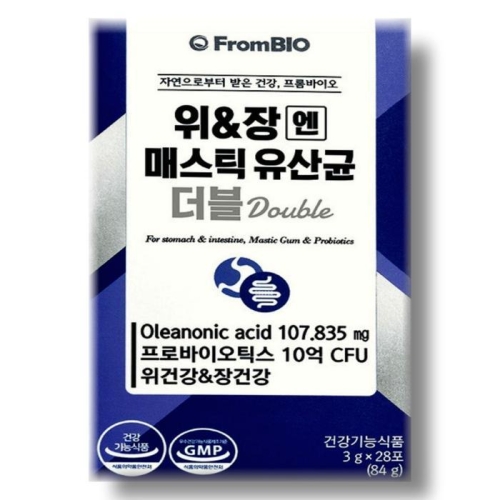 프롬바이오 위장엔 매스틱 유산균 더블 28포