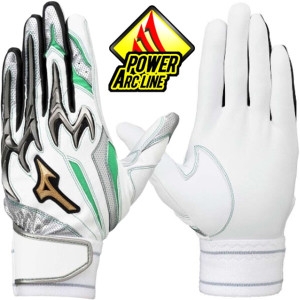 미즈노 프로 파워아크 배팅장갑 1EJEA53701 화이트실버