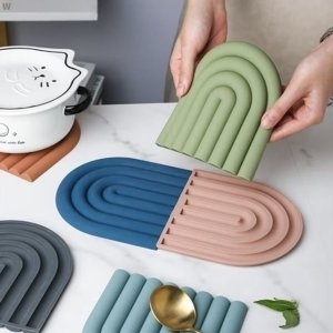 레인보우  실리콘 냄비받침 WFGY7NI