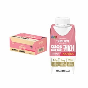 정식품 그린비아 영양 케어 구수한맛 완전균형영양식 200ml