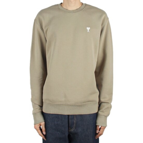 아미 남성 하트로고 맨투맨 그린 HSW060 730 375