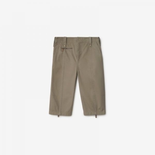 버버리 코튼 카프리 팬츠 퀼 81092551