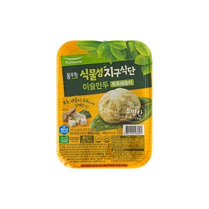 풀무원  식물성 지구식단 이슬만두 부추새송이 180g