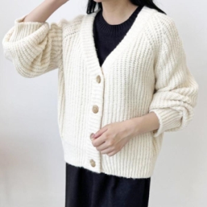 오노마 ONM 여자 루즈핏 니트 가디건 헐렁한 가을 겨울 봄 30대 19310341