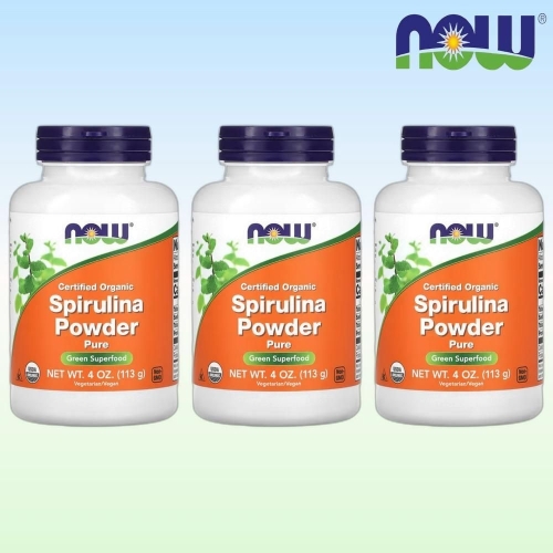 나우푸드 유기농 스피루리나 파우더 퓨어 113g