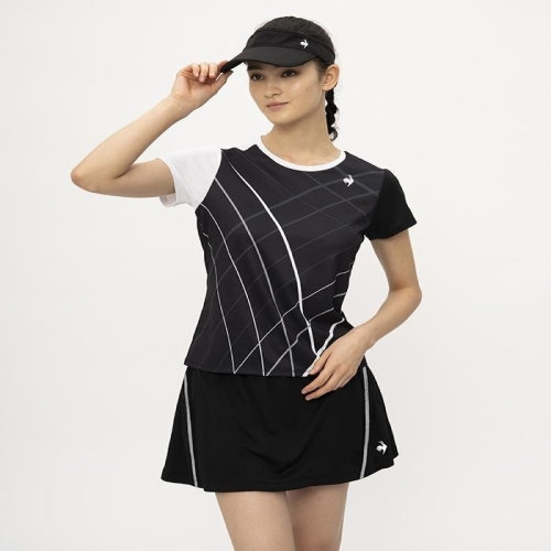 르꼬끄스포르티브  테니스 선스크린 그래픽게임 여성 셔츠 UV 컷 QTWXJA90