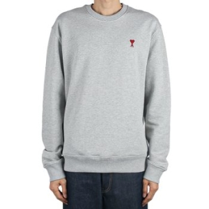 아미 남녀공용 맨투맨 애쉬그레이_BFUSW035 730 0951