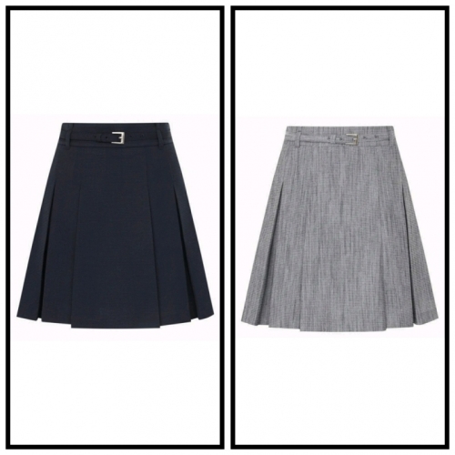 케네스레이디 여성 조인 벨티드 플리츠 스커트 EWSKPD4200 428519