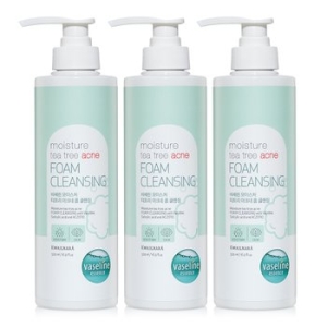 웰코스 바세린 모이스처 티트리 아크네 폼 클렌징 500ml