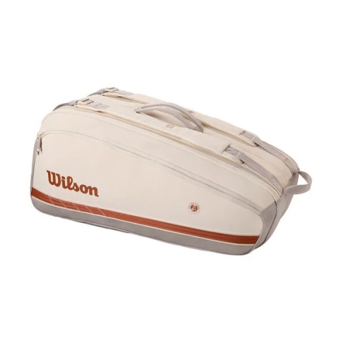 윌슨  Roland Garros 2025 세션 Soiree Super Tour 9PK 다기능 대용량 테니스 가방 스포츠 배낭 WR..