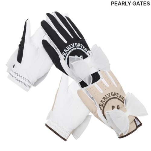 파리게이츠 여성 더블 리본 스마일 양손 장갑 521E1GV002