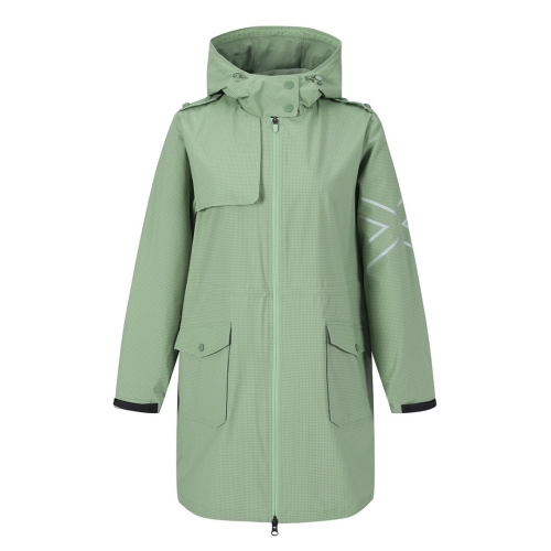 세인트앤드류스 여성 패커블 체크 후드 레인 점퍼_821E1JR004_MT