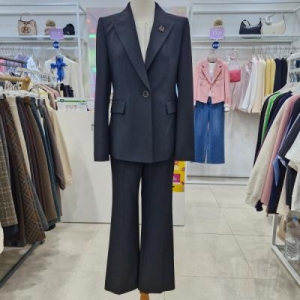 미센스 브로치 원버튼 컬러 자켓MB4XJKM107C 42646_MB4XJKM107C