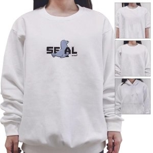 키밍 물개 티셔츠 후드 맨투맨 반팔 가족티 단체티 W666A18