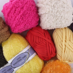 아크릴 수세미실