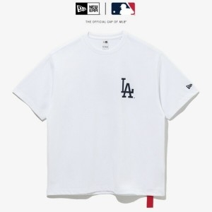 올스타  뉴에라 뉴에라 MLB 쿠퍼스타운 LA 다저스 게임 티셔츠 화이트 14679829