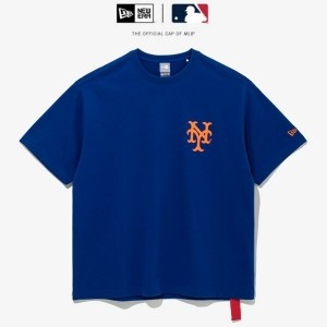 올스타  뉴에라 뉴에라 MLB 쿠퍼스타운 뉴욕 메츠 게임 티셔츠 서프 더 웹 14679828