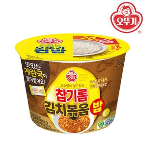 오뚜기  컵밥 참기름김치볶음밥 264g(+계란국)