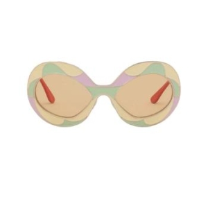 마르니 Vaso Land of Revelations 오버사이즈 프레임 선글라스 EWME0083M0H3900