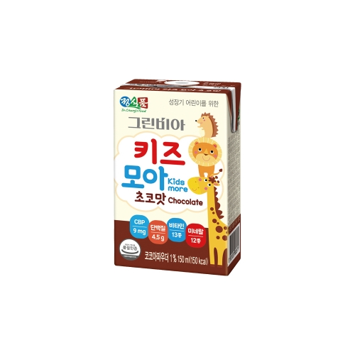 정식품 그린비아 키즈모아 초코 150ml