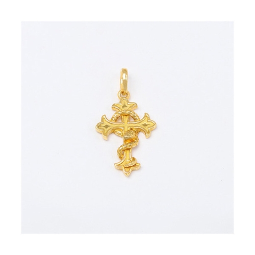 혼골드모아 골드모아 순금 십자가 스네이크 펜던트 7.5g