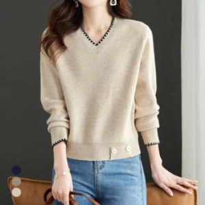 화세 포인버튼컬러니트_HB4FKN023C