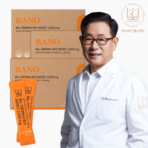 이커머스플레이어 바노 이왕재박사 메가 비타민C 2000mg 90포