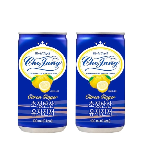 일화 초정탄산 유자진저 190ml