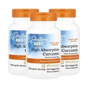 닥터스베스트 고흡수율 커큐민 1000mg 120캡슐