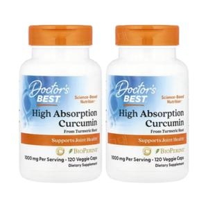닥터스베스트 고흡수율 커큐민 1000mg 120캡슐