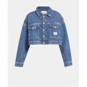 캘빈클라인진 데님 자켓 블루 여성 여자 아우터 J20J220662