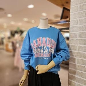 레코브 컬러 포인트 나염 맨투맨 LG41E4LT024X