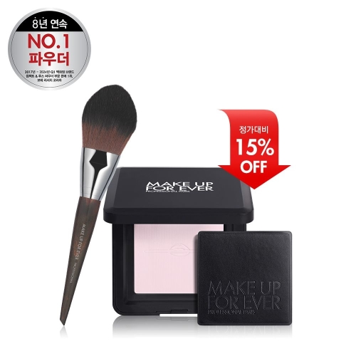 메이크업포에버 HD SKIN 퍼펙팅 프레스드 파우더 10g + 128 브러쉬