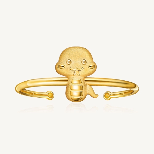 수앤진골드  뱀 돌팔찌 7.5g