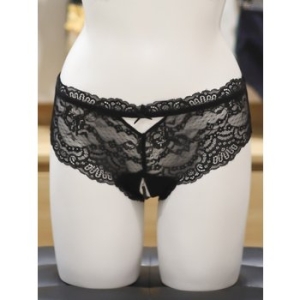 보디가드 섹시쿠키 LOVELY PEARL 블랙 갈라팬티 SCWPA209