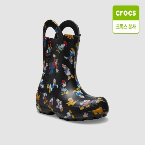 크록스키즈 미키 프렌즈 핸들 잇 토들러 (211146-90H)