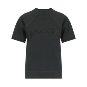 메종마르지엘라 로고 프린트 코튼 스웨트셔츠 S51GU0136M25016 T 127478148