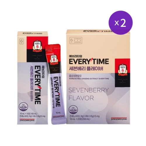 정관장 에브리타임 세븐베리 플레이버 10ml 20포