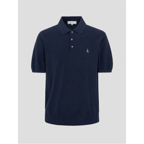 빈폴 멘 젠틀 칼라넥 니트 네이비_BC5251C24R