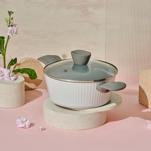 SGC솔루션 글라스락 셰프토프 플리츠 IH 양수냄비