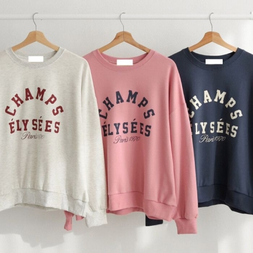 나야홍 빅사이즈나염티 T733L502 챔스라운드나염맨투맨티 IL