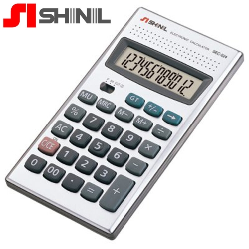 신일전자 휴대가 편한 디지털 전자 미니계산기 포켓용 SEC-024 디지털 전자계산기 SEC-024