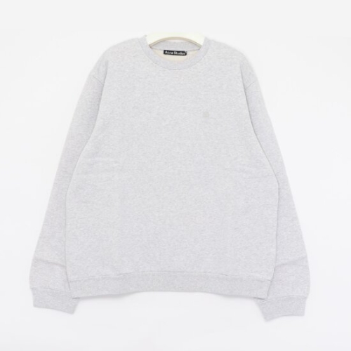 아크네스튜디오 페이스 스몰 패치로고 남성 맨투맨 CI0186 92H