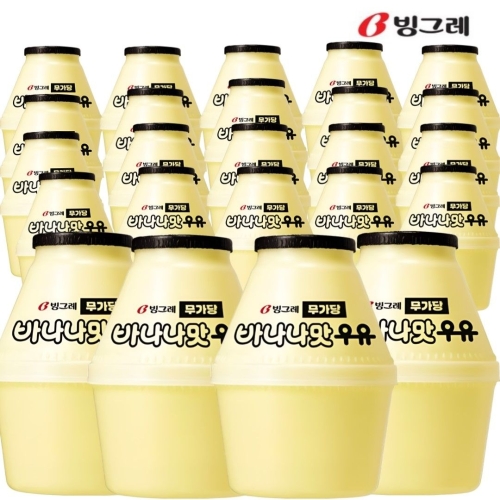 빙그레 바나나우유 무가당 240ml