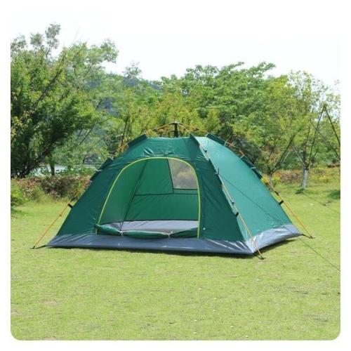 오너클랜  캠핑 오토 텐트 23 원터치 해피 인용 그린 WFFQD3X